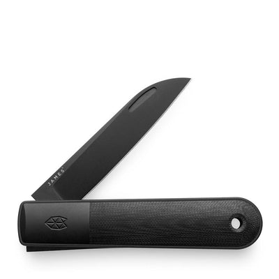 The James Brand The Wayland Taschenmesser Black Black G10 Straight-Runster