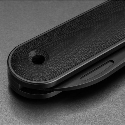 The James Brand The Wayland Taschenmesser Black Black G10 Straight-Runster