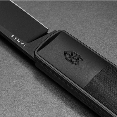 The James Brand The Wayland Taschenmesser Black Black G10 Straight-Runster