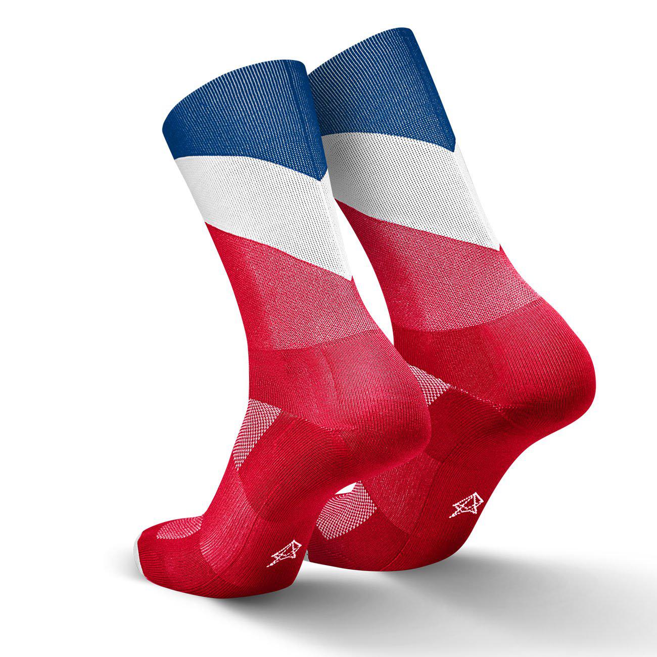 Incylence Arrows Triathlon Socks Long Tricolore-Runster