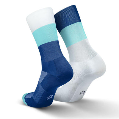 Incylence Mirrored Triathlon Socks Long Mint-Runster