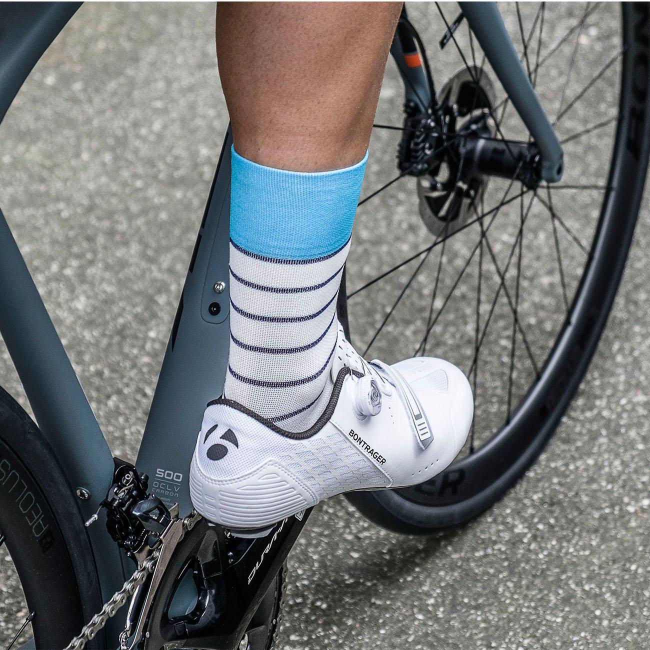 Incylence Stripes Triathlon Socks Long Blue-Runster