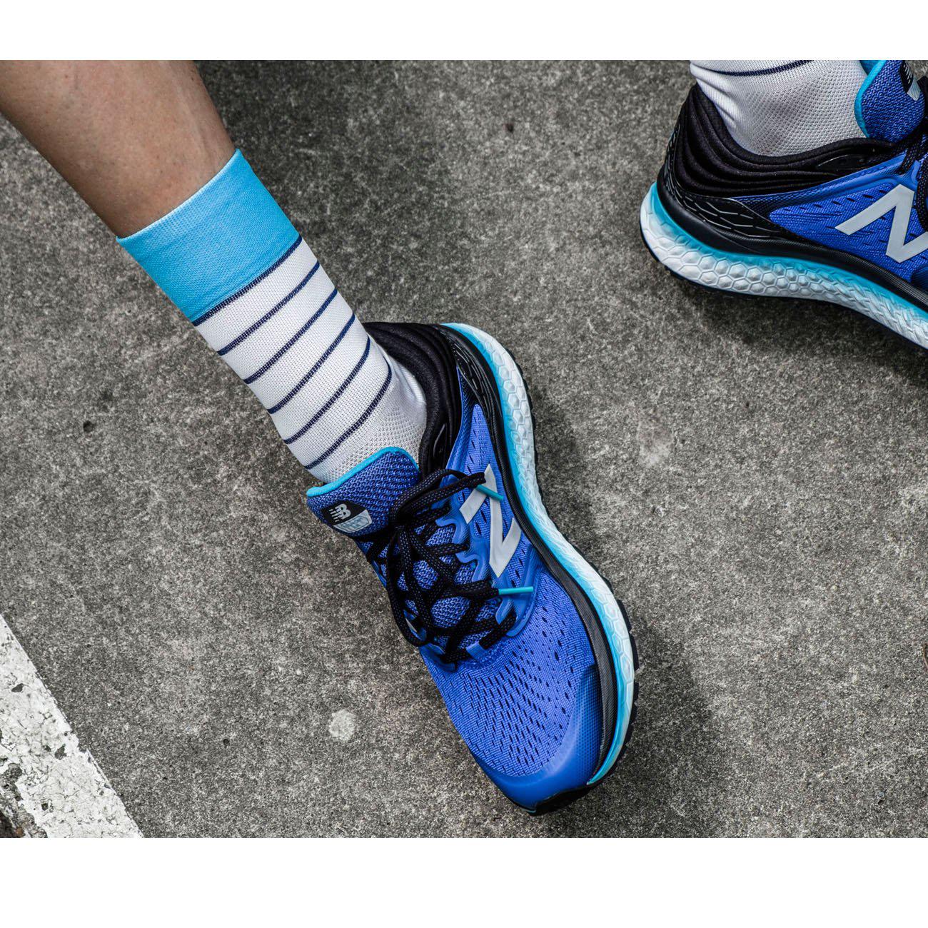 Incylence Stripes Triathlon Socks Long Blue-Runster