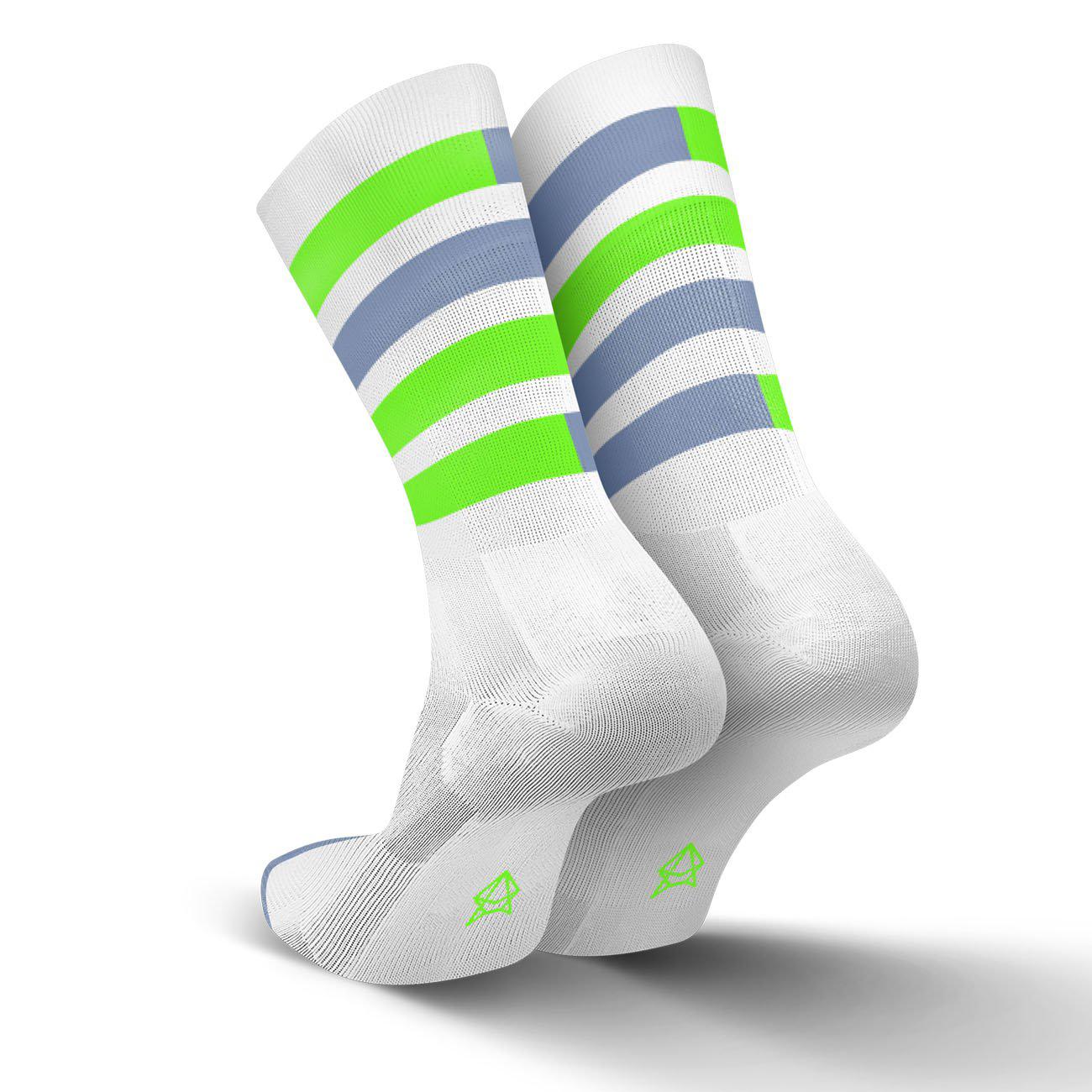 Incylence Spins Triathlon Socks Long Green-Runster