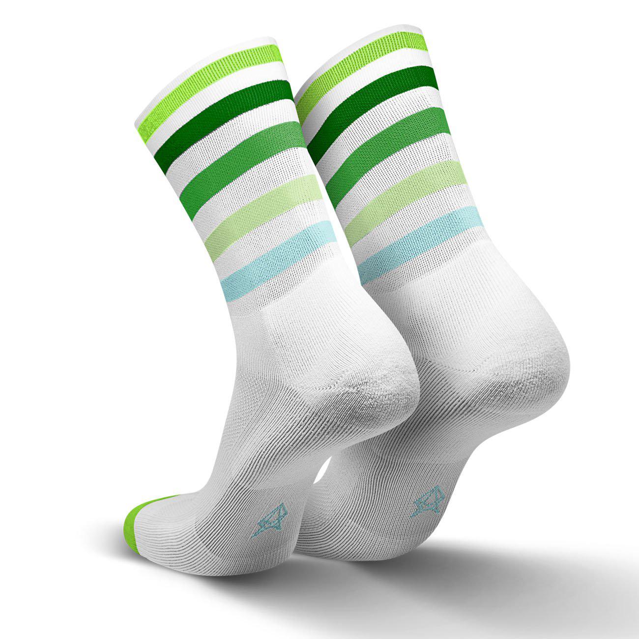 Incylence Levels Running Socks Long Green-Runster