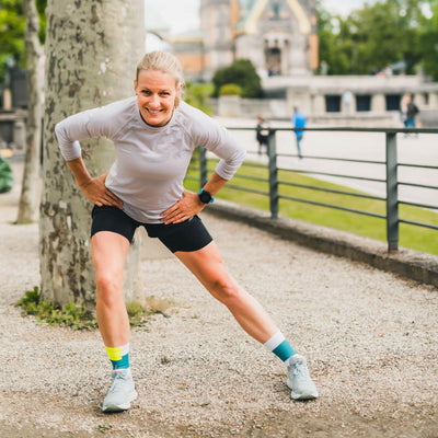 Incylence Squares Running Socks Long Canary-Runster