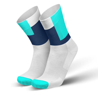 Incylence Squares Running Socks Long Cyan-Runster