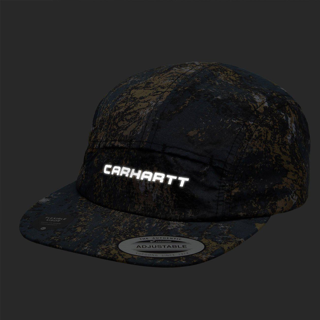 Carhartt WIP Terra Cap Satellite Print Deep Lagoon-Runster