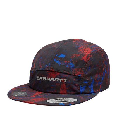 Carhartt WIP Terra Cap Satellite Print Black-Runster