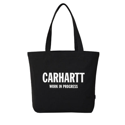 Carhartt WIP Wavy State Tote Black White-Runster