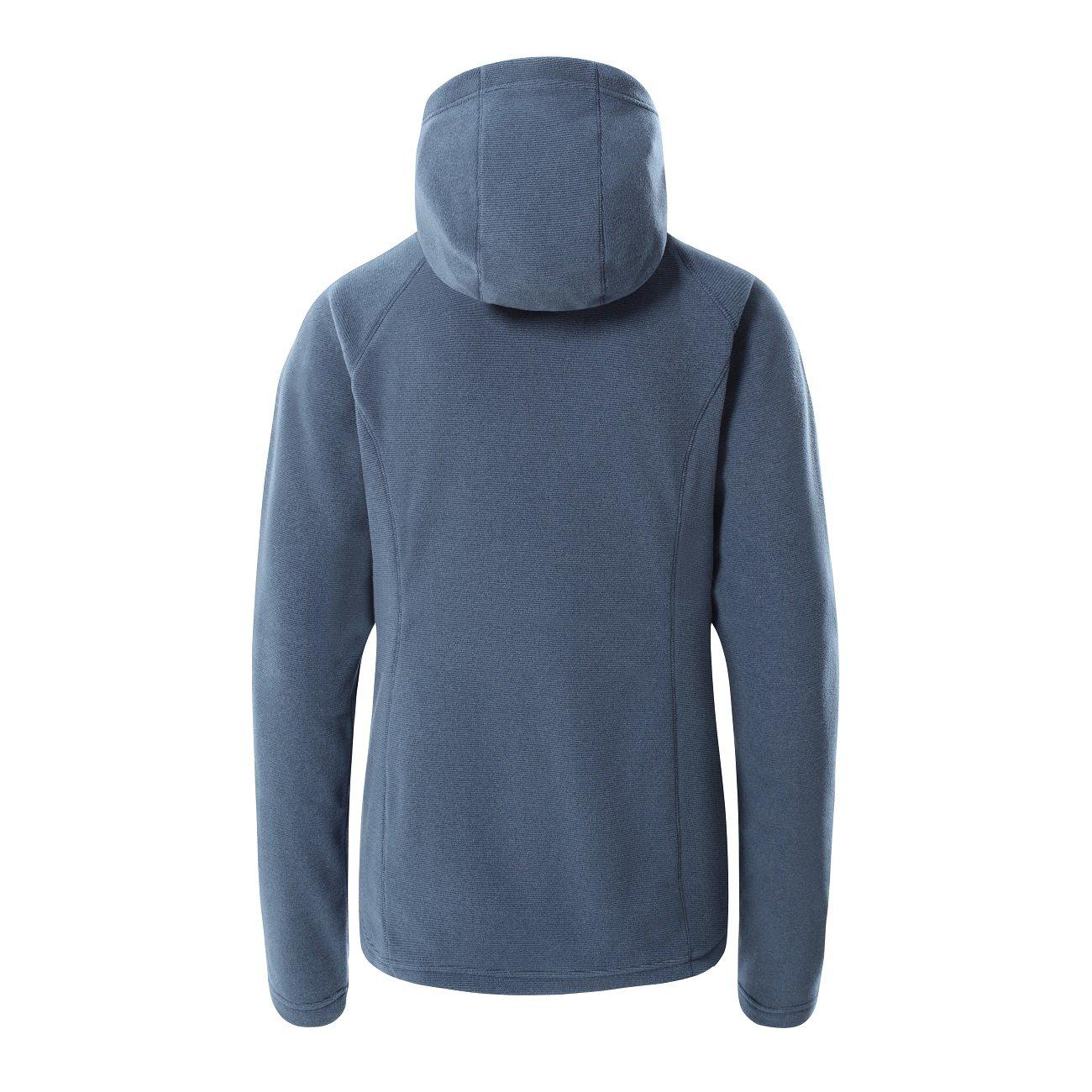 The North Face W Mezzaluna Full Zip Hoodie Vintage Indigo Stripe-Runster