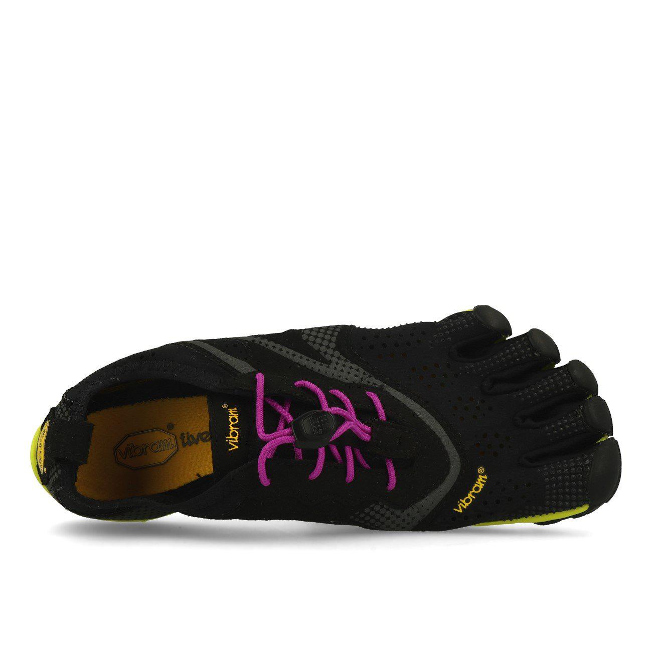 Vibram Fivefingers V-Run Damen Black Yellow Purple