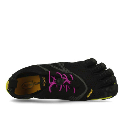 Vibram Fivefingers V-Run Damen Black Yellow Purple