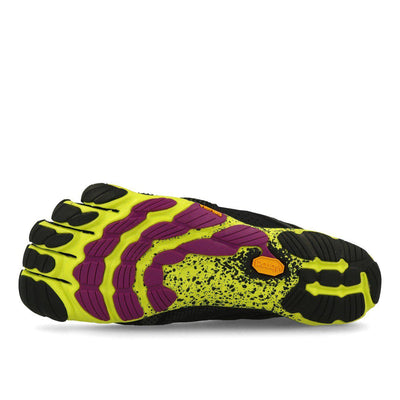 Vibram Fivefingers V-Run Damen Black Yellow Purple