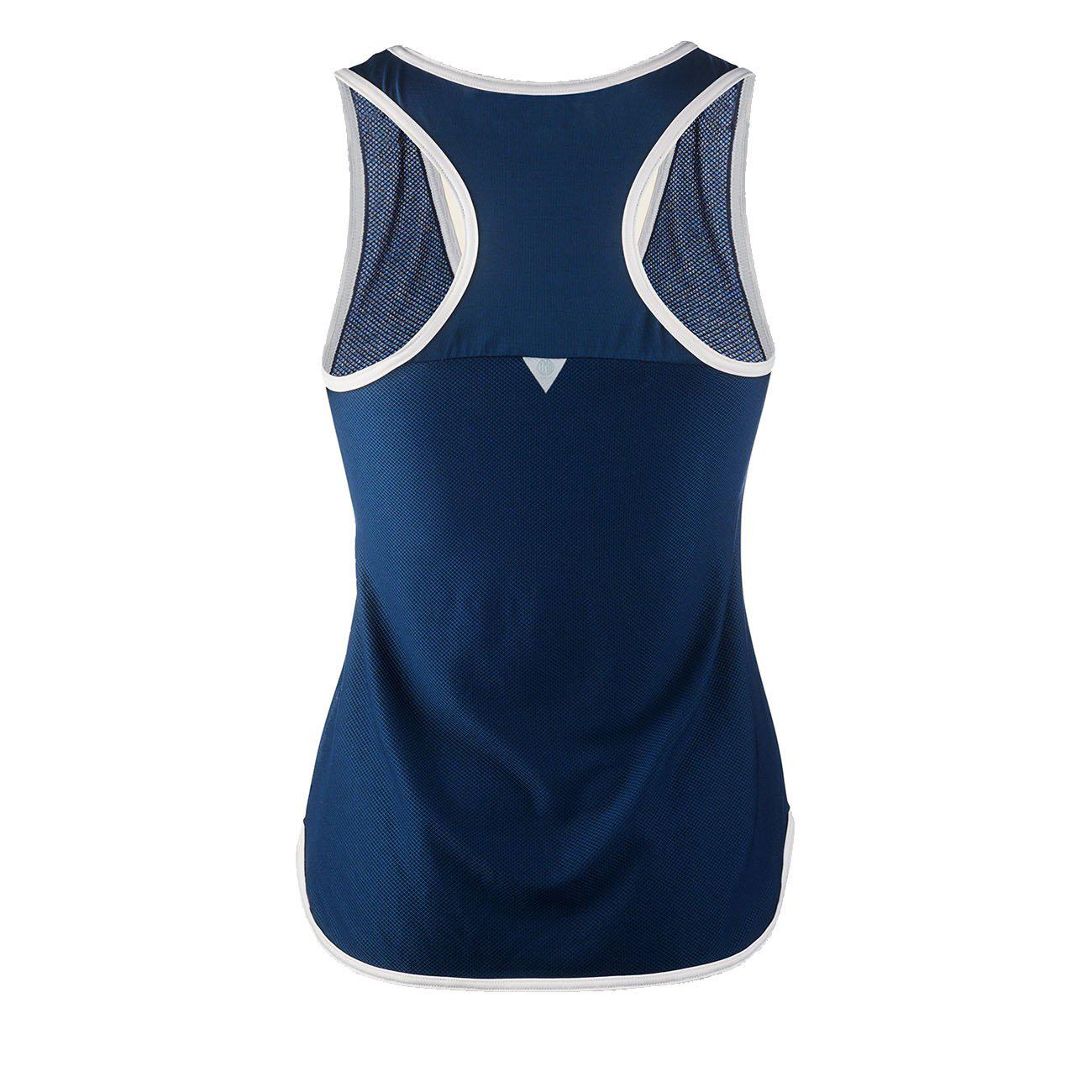 YMR Track Club Söder Mälarstrand Ladies Singlet Navy Offwhite