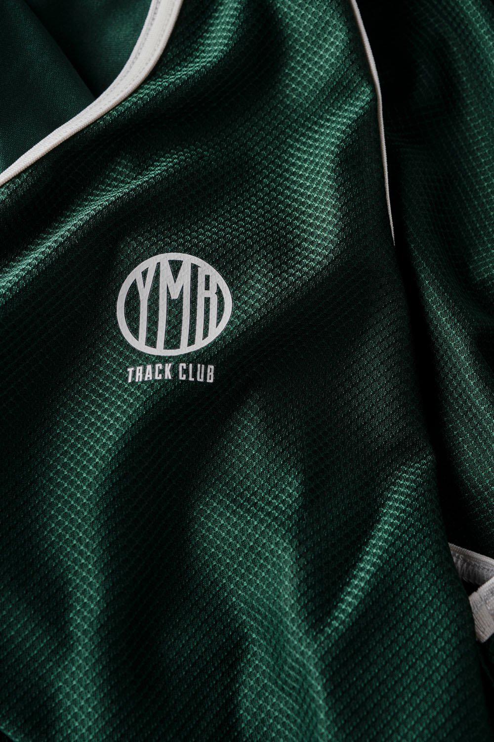YMR Track Club Söder Mälarstrand Men's Singlet Green Offwhite