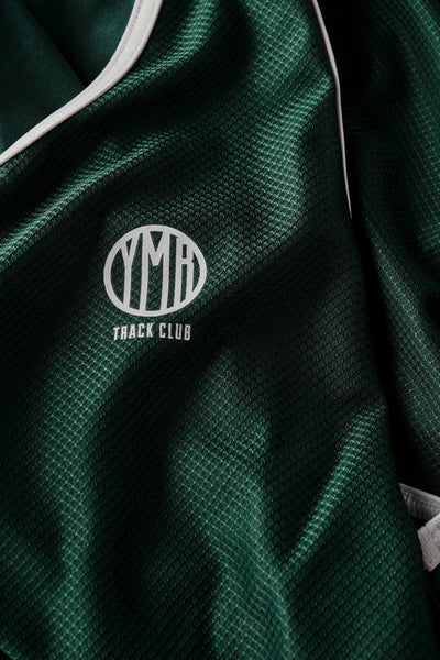 YMR Track Club Söder Mälarstrand Men's Singlet Green Offwhite