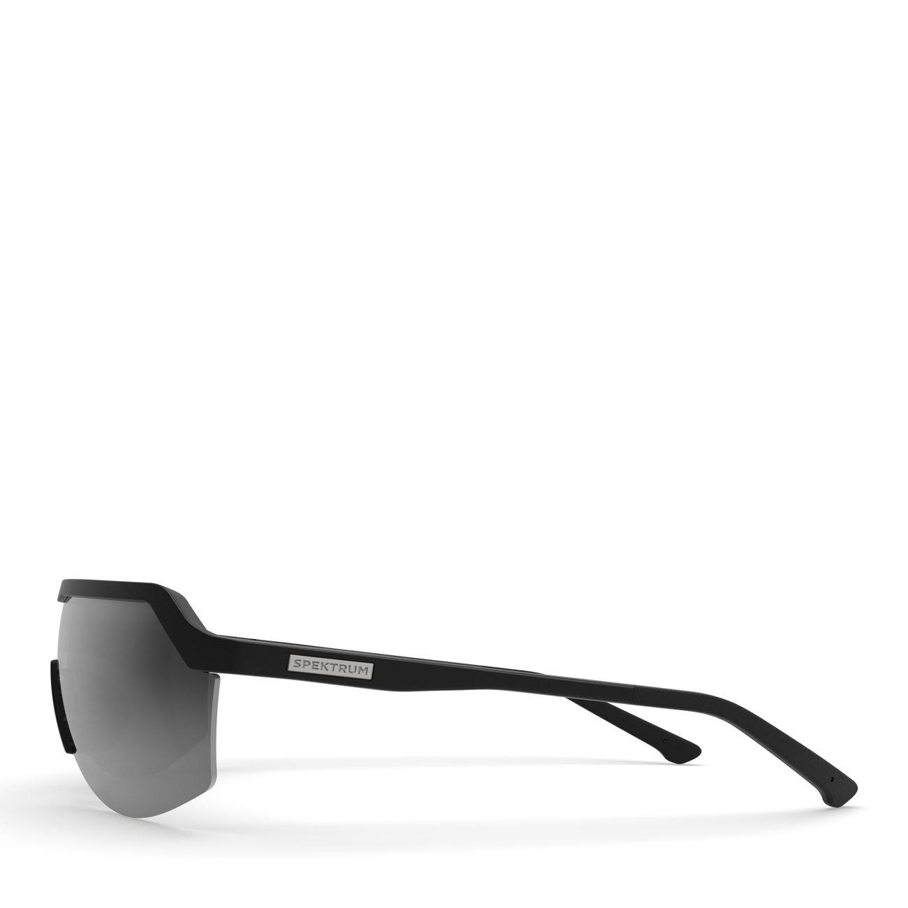 Spektrum Blank Sonnenbrille Black Grey Lens