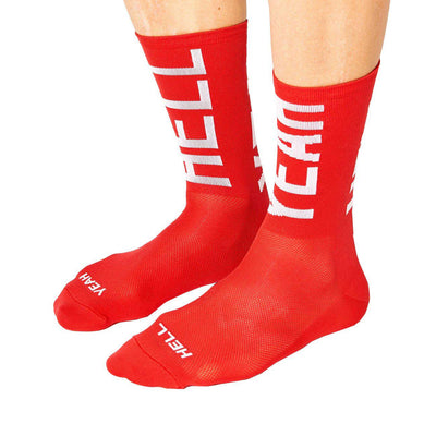 Fingerscrossed Hell Yeah 2.0 Socks Flamme Rouge