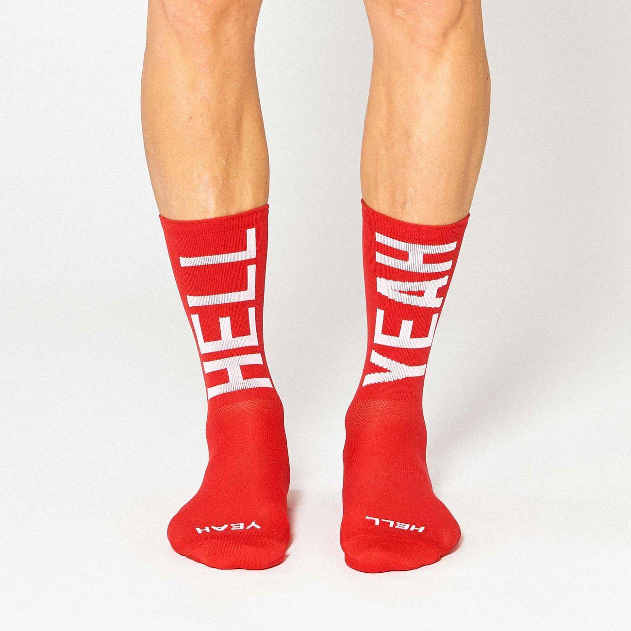 Fingerscrossed Hell Yeah 2.0 Socks Flamme Rouge