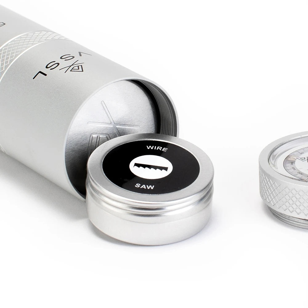 VSSL Gear Camp Supplies 2.0 EDC Survival Kit Silver