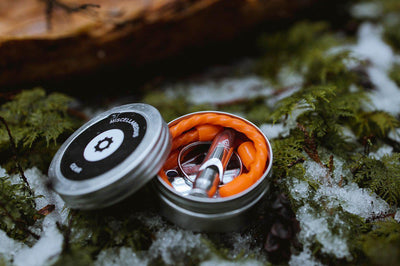 VSSL Gear Camp Supplies 2.0 EDC Survival Kit Silver