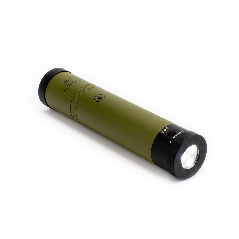 VSSL Gear Flask EDC Survival Kit Green