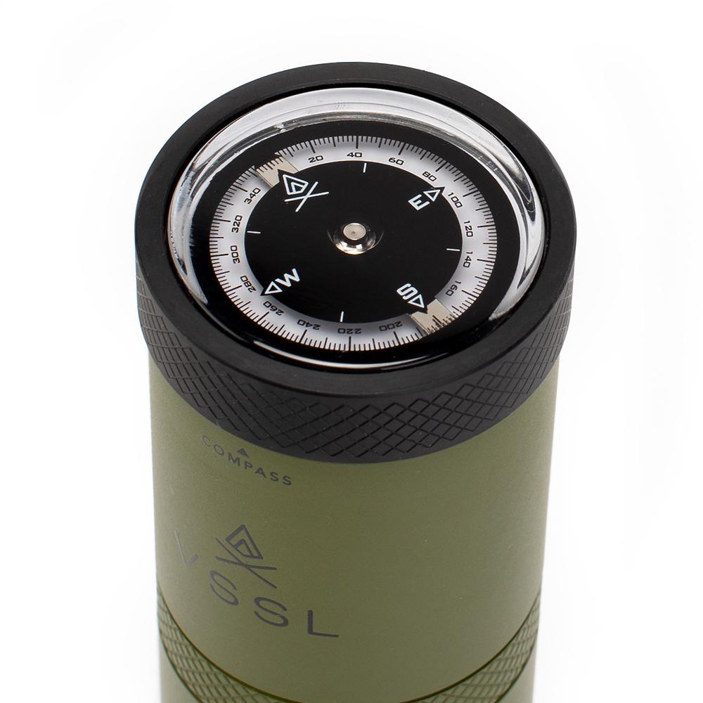 VSSL Gear Flask EDC Survival Kit Green