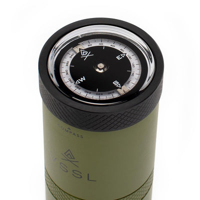VSSL Gear Flask EDC Survival Kit Green