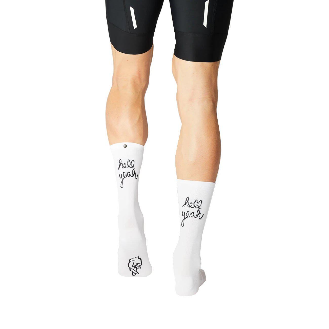 Fingerscrossed Hell Yeah 3.0 Socks White