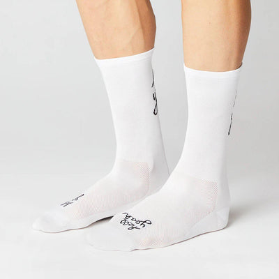 Fingerscrossed Hell Yeah 3.0 Socks White