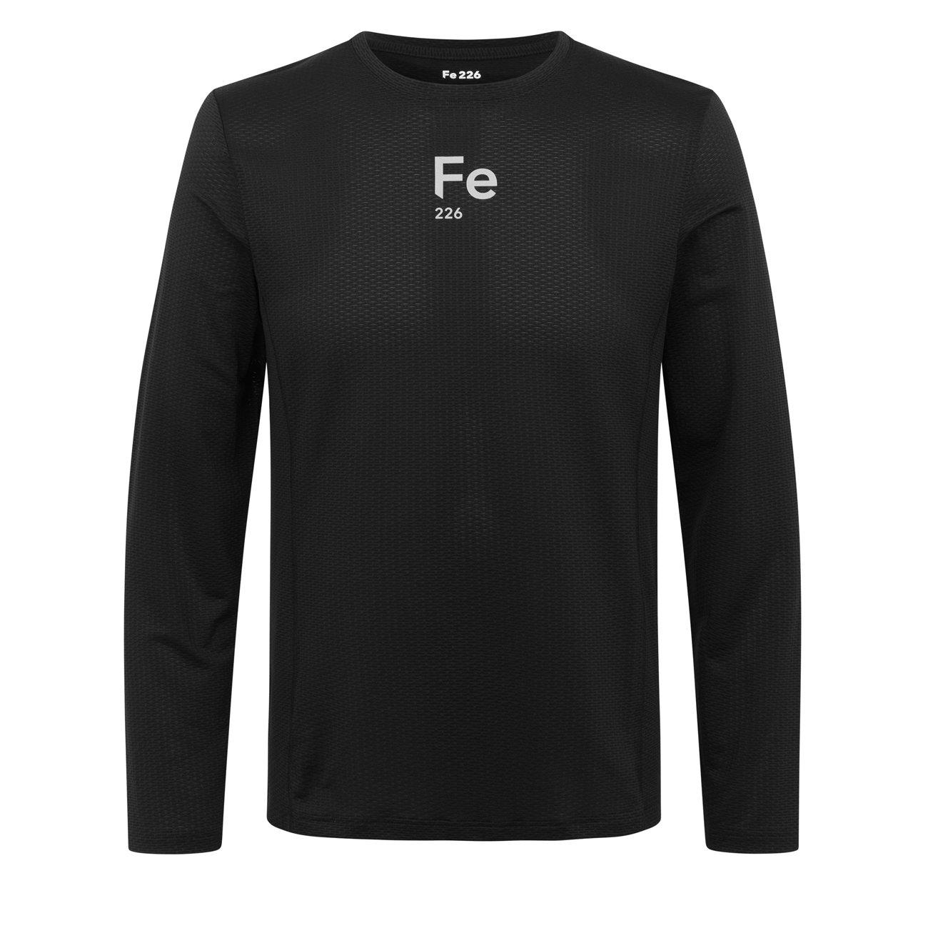 Fe226 TEM DryRun T-Shirt Herren Long Sleeves Black
