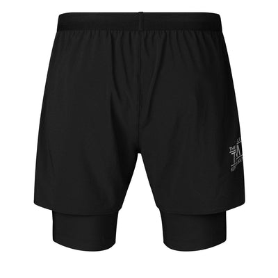 Fe226 TEM LightRun 2 in 1 Short Herren Black