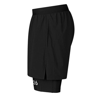 Fe226 TEM LightRun 2 in 1 Short Herren Black