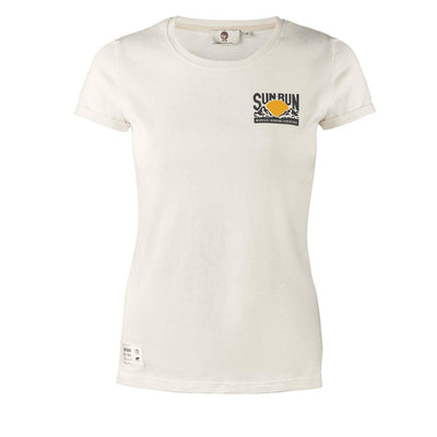 YMR Track Club Sun Run Women's T-Shirt Limited Edition Off White