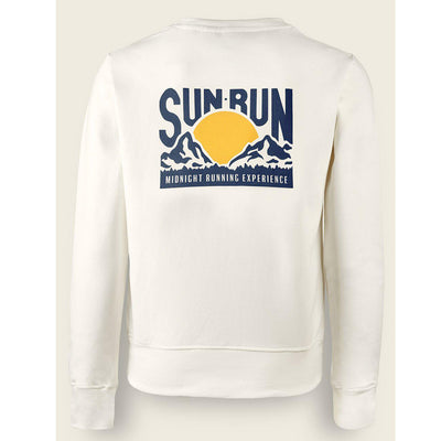 YMR Track Club Sun Run Women's Sweatshirt Limited Edition Off White