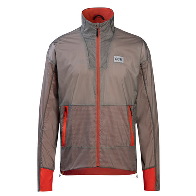 Gore Wear Drive Jacket Herren Lab Gray Fireball