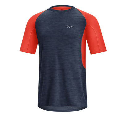 Gore Wear R5 Shirt Herren Orbit Blue Fireball