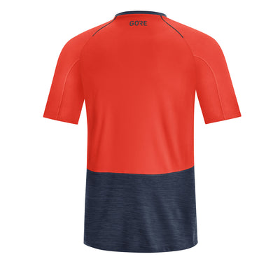 Gore Wear R5 Shirt Herren Orbit Blue Fireball