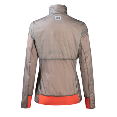 Gore Wear Womens Drive Jacket Damen Lab Gray Fireball