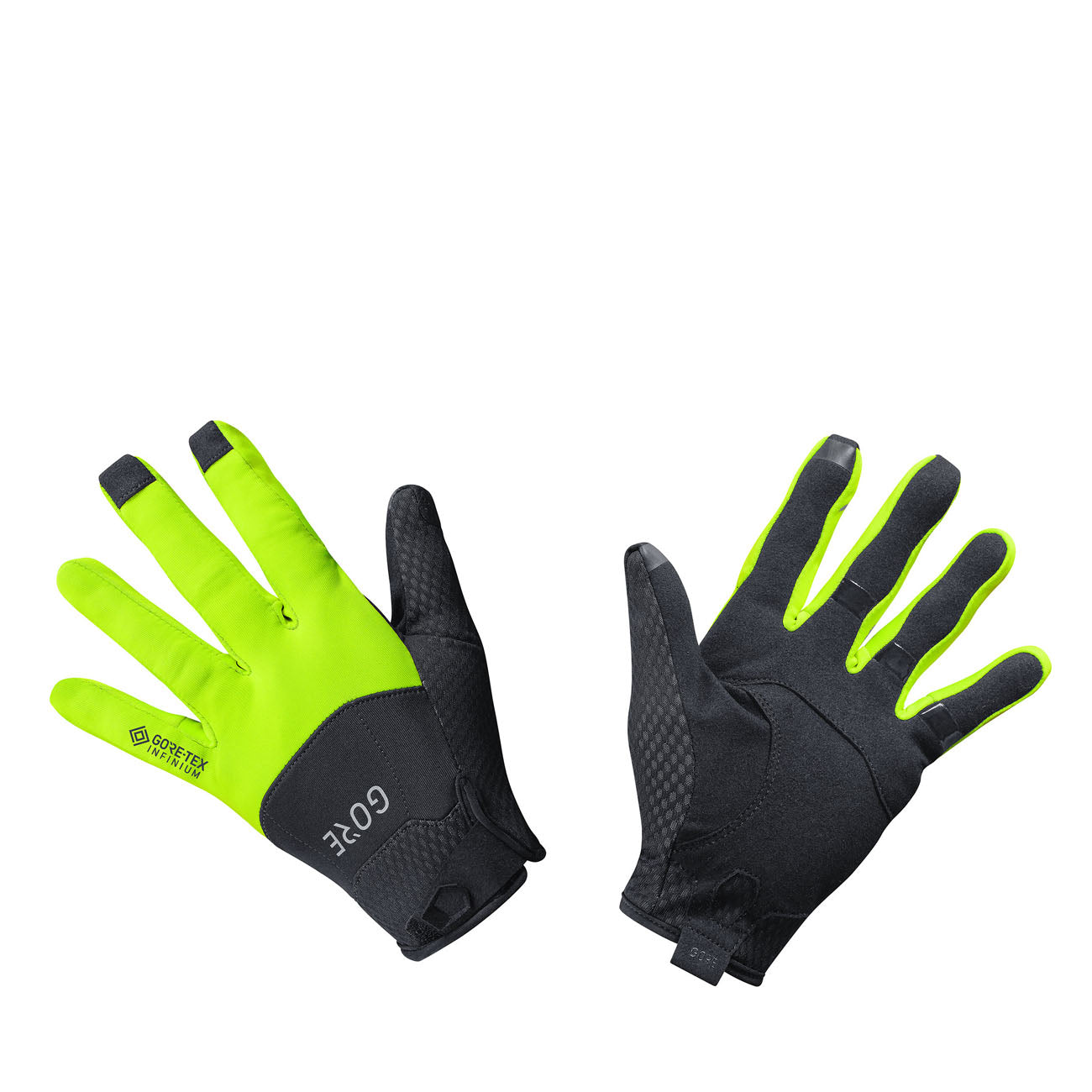 Gore Wear C5 GTX Infinium Gloves Black Neon Yellow