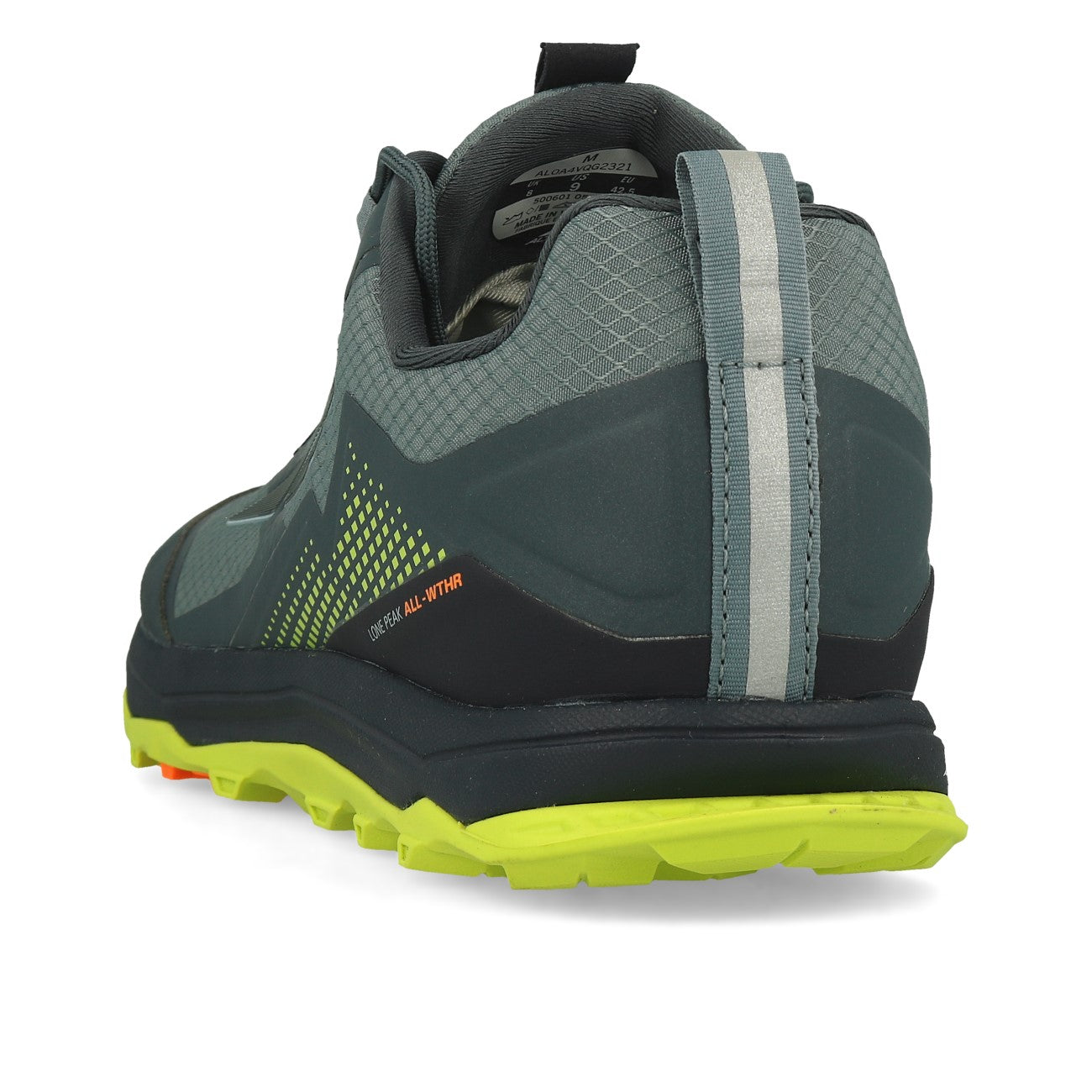 Altra M Lone Peak All Wthr Low Herren Gray Lime