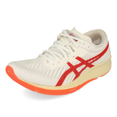 Asics Metaracer Damen White Sunrise Red