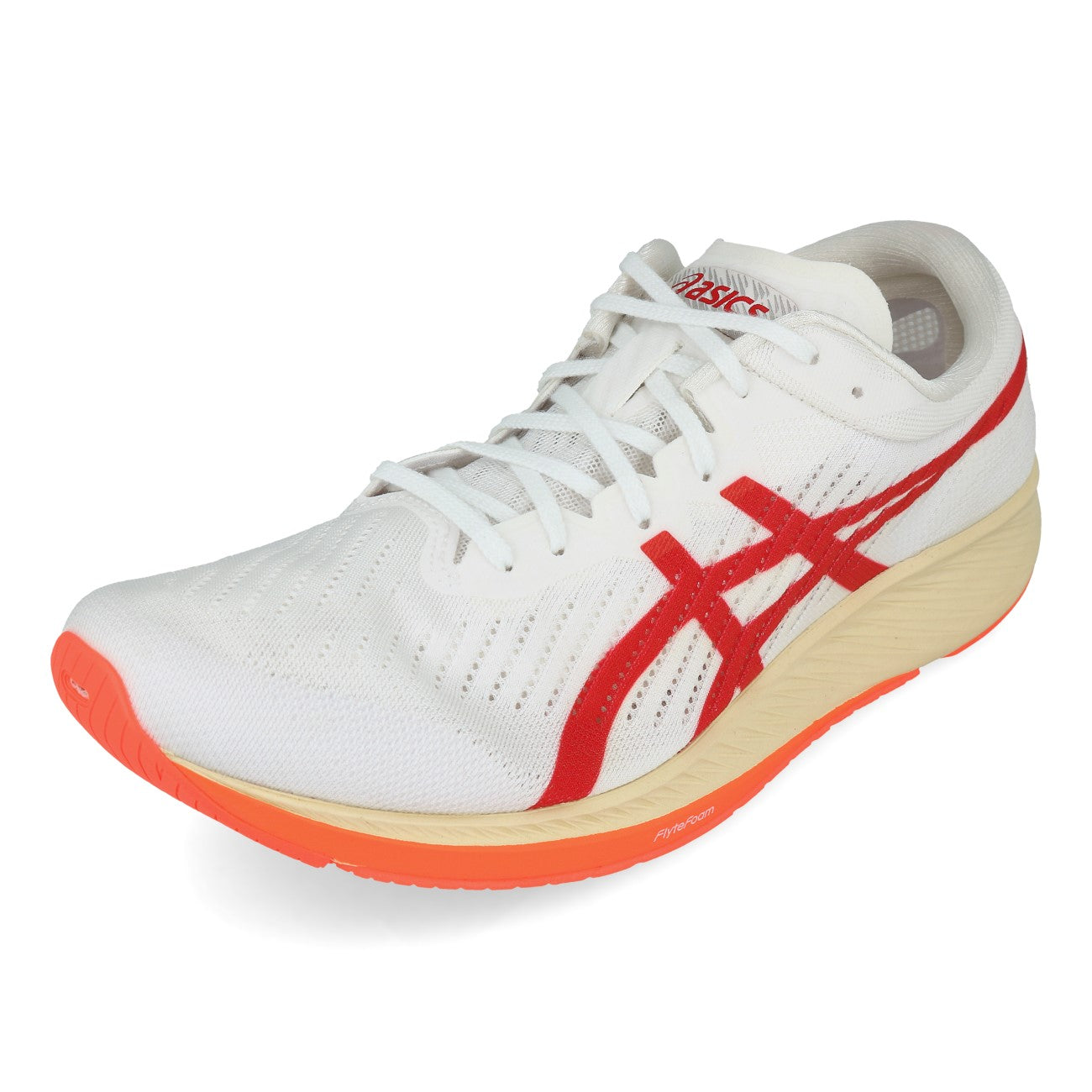 Asics Metaracer Herren White Sunrise Red