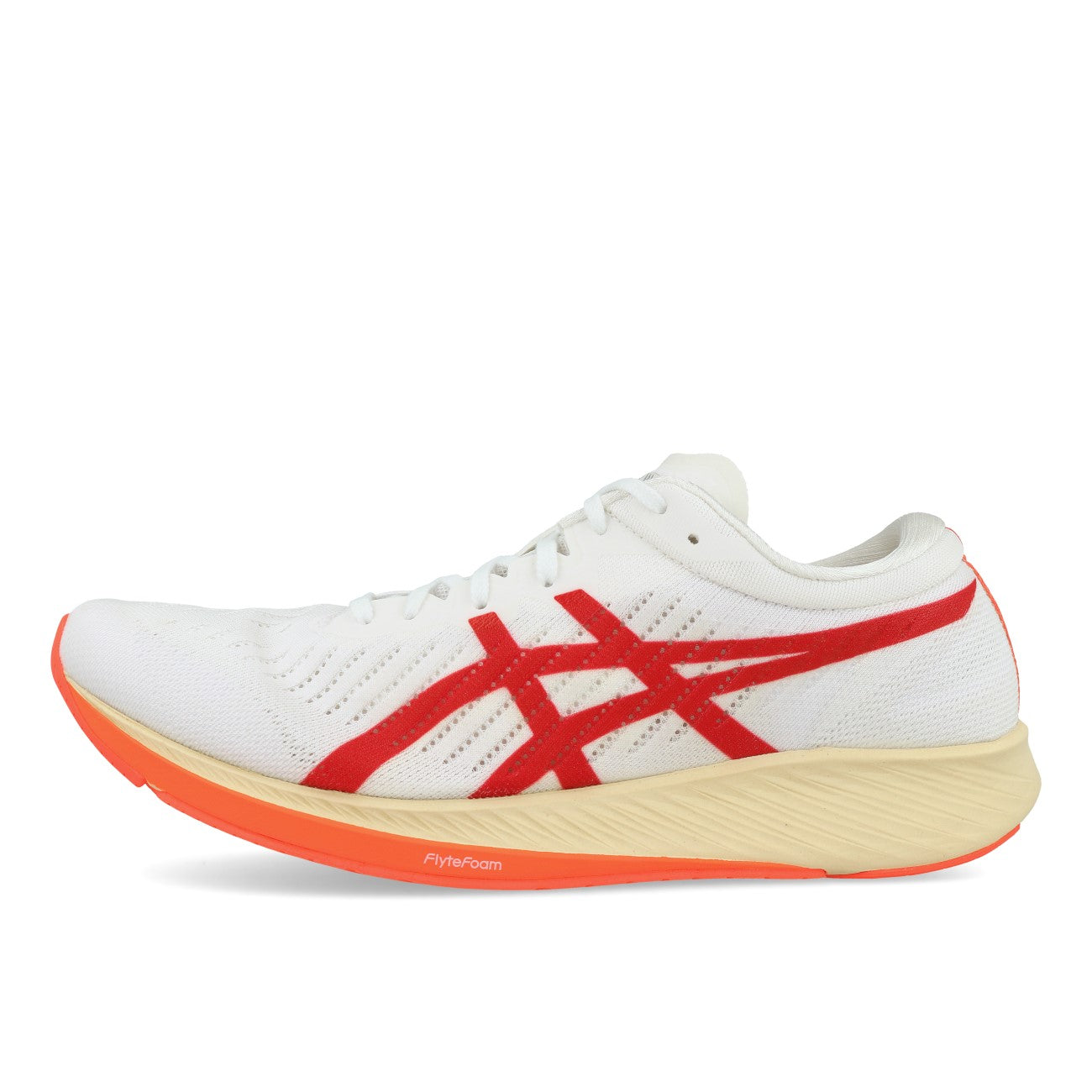 Asics Metaracer Herren White Sunrise Red