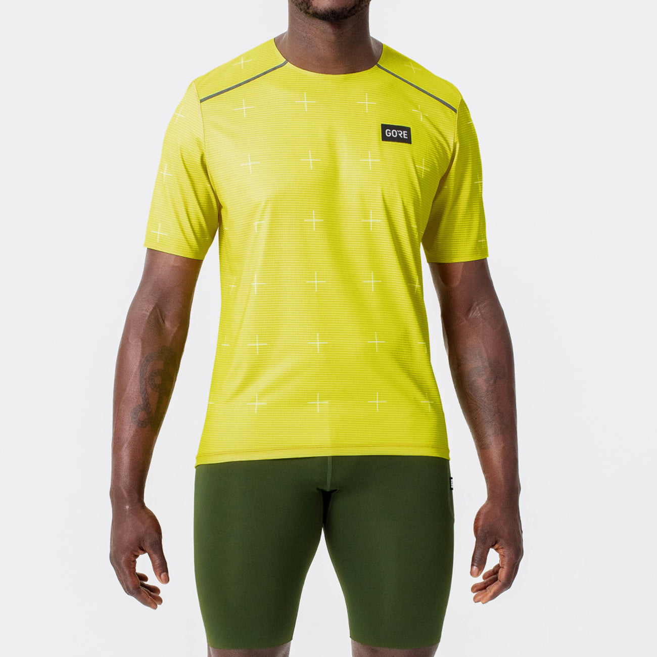 Gore Wear Contest Daily Shirt Herren Wasched Neon Yellow