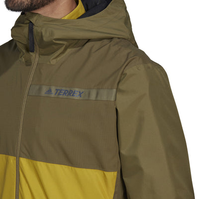 adidas Terrex Multi Rain Rdy Jacket Herren Focus Olive