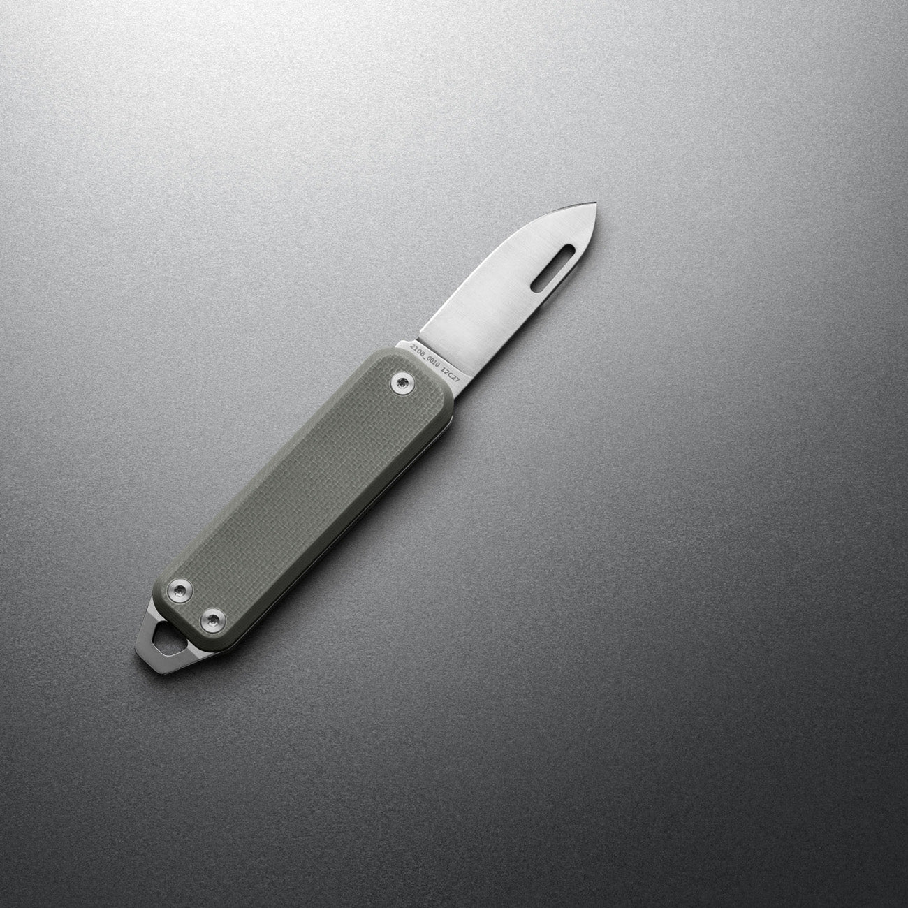 The James Brand The Elko Taschenmesser Primer Gray Stainless G10