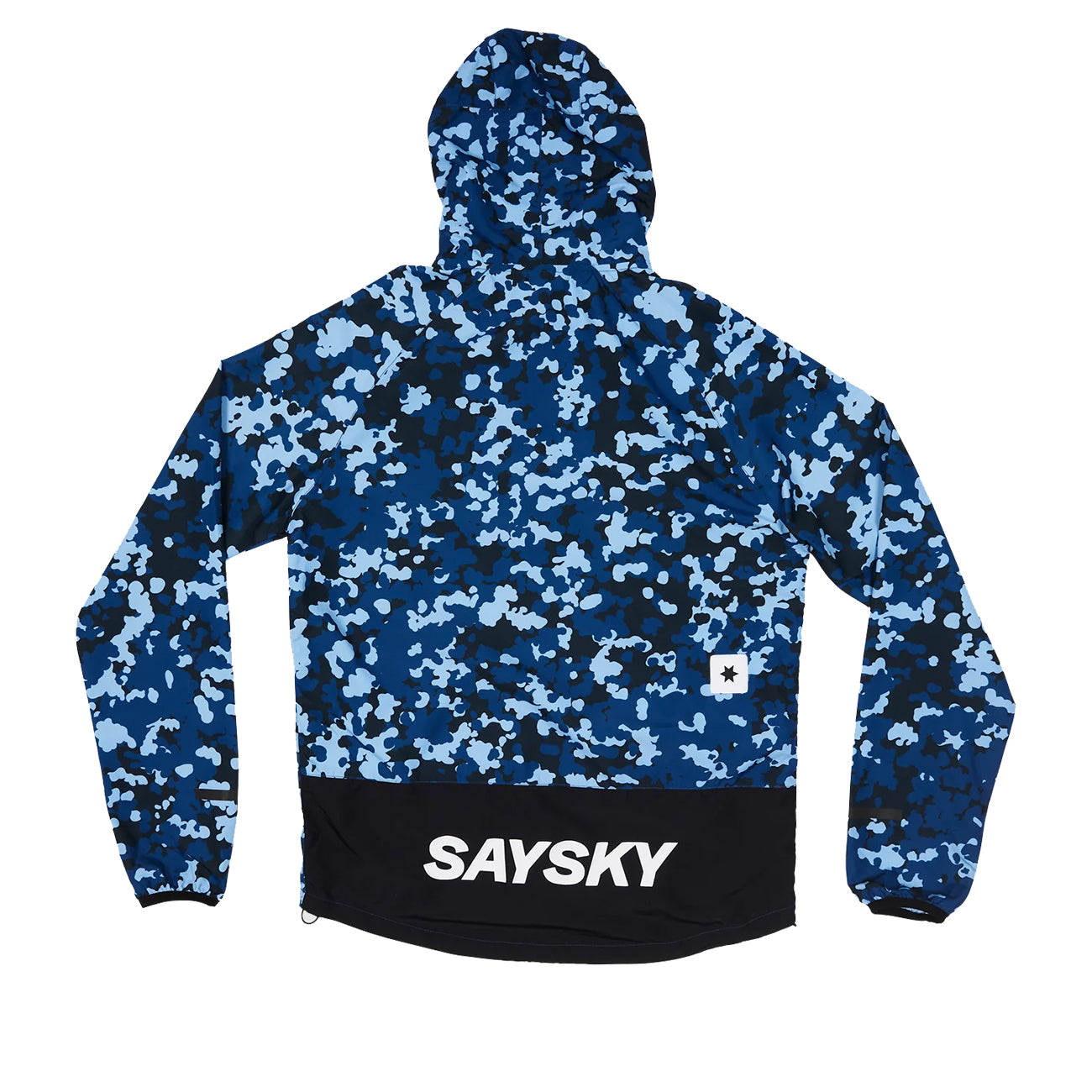 Saysky Camo Pace Jacket Blue Camo