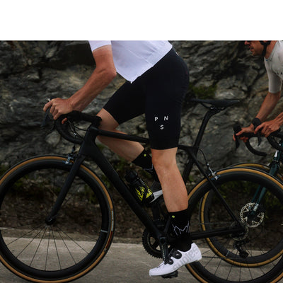 Fingerscrossed Road Socks Mountain Black Neon